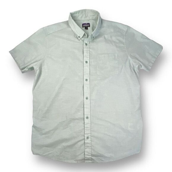 Patagonia Front Button Green Top Size Extra Large - Picture 1 of 5
